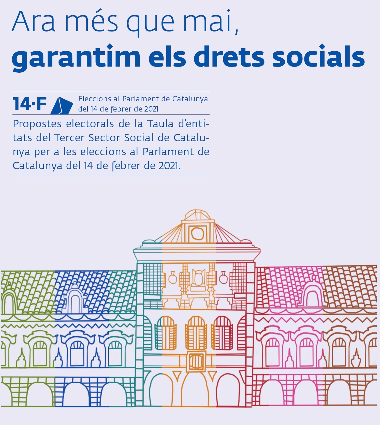 Imatge portada document propostes electorals de la Taula del Tercer Sector