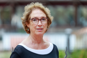Fotografia d'Enriqueta Vidal, presidenta de la Federació Salut Mental Catalunya